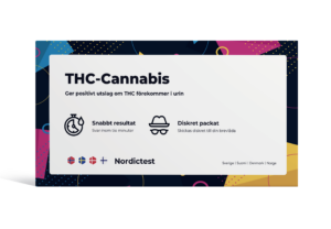 Drogentest für den privaten Gebrauch - Einfach anzuwenden und CE-zertifiziert (THC)