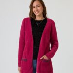 Jacke aus Flauschgarn