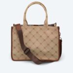 Kurzgrifftasche mit THOM Logo Jacquard