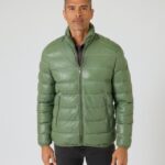 Lederjacke in Stepp-Optik