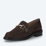 Loafer aus Veloursleder