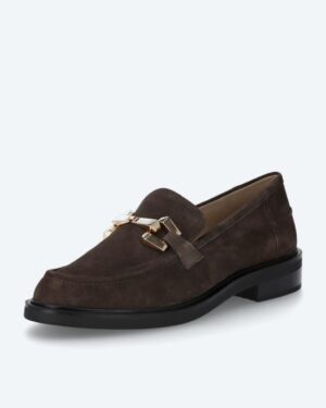 Loafer aus Veloursleder