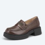 Loafer mit Plateau-Sohle