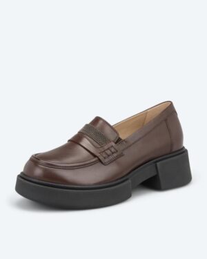 Loafer mit Plateau-Sohle