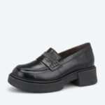 Loafer mit Plateau-Sohle