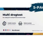 Multitest - 12 der häufigsten Drogen (5er-Pack)