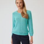 Pullover aus Bändchengarn