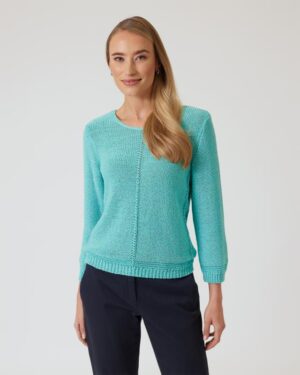 Pullover aus Bändchengarn