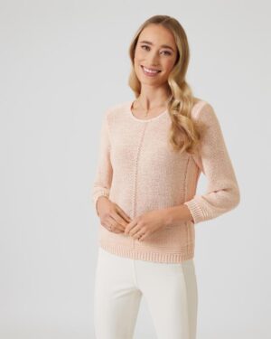 Pullover aus Bändchengarn