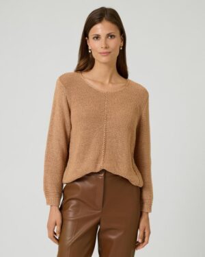 Pullover aus Bändchengarn