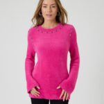 Pullover aus Flauschgarn