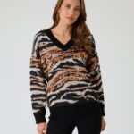 Pullover im Animal-Design