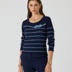 Pullover im Maritim-Design