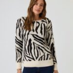 Pullover im Tiger-Design