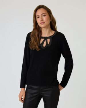 Pullover mit Cut-Outs