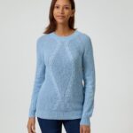 Pullover mit Deko-Knöpfen