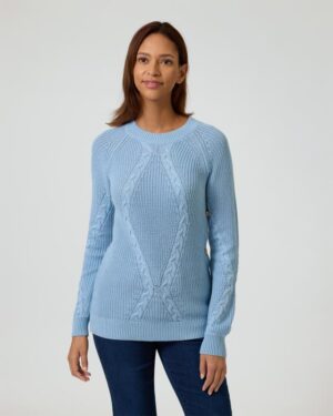 Pullover mit Deko-Knöpfen