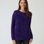 Pullover mit Flauschgarn