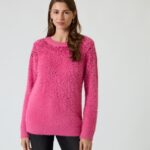 Pullover mit Flauschgarn