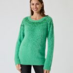 Pullover mit Flauschgarn