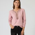 Pullover mit Jacquard-Deko