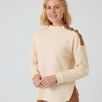 Pullover mit Knopfleiste