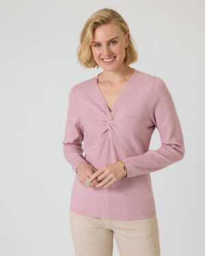 Pullover mit Knotendetail