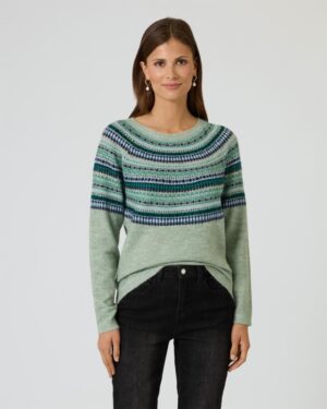 Pullover mit Norwegermuster