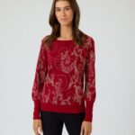 Pullover mit Ornamentmuster