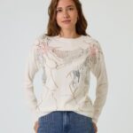 Pullover mit Pailletten