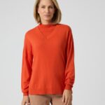 Pullover mit Rollkrageneinsatz