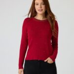 Pullover mit Verzierung