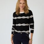 Pullover mit Zopfmuster