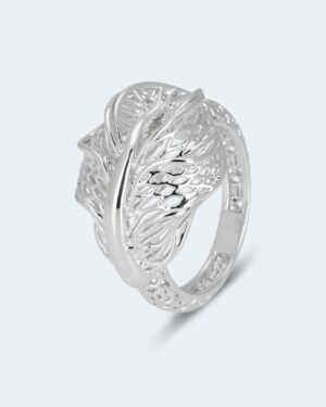 Ring im Blatt-Design