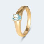 Ring mit Aquamarin