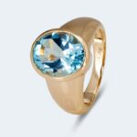 Ring mit Blautopas