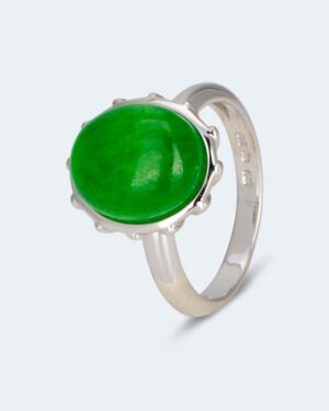 Ring mit Imperial Jade