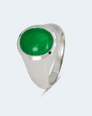 Ring mit Jade