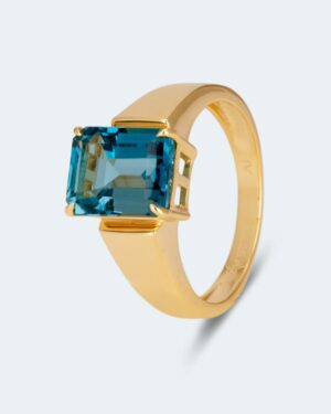 Ring mit London Blue Topas