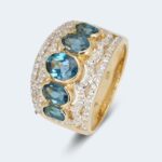 Ring mit London Blue Topas