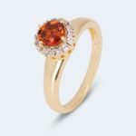 Ring mit Madeira Citrin