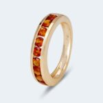 Ring mit Madeira-Citrin