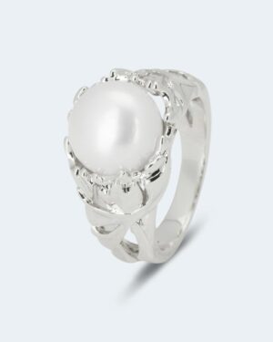 Ring mit SWZ-Perle 8 mm