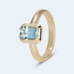 Ring mit Santa Maria Aquamarin