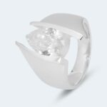 Ring mit Zirkonia