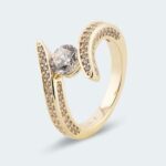 Ring mit Zirkonia