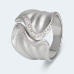 Ring mit Zirkonia