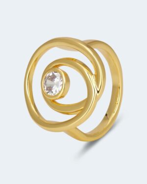 Ring mit Zirkonia