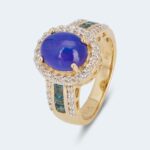 Ring mit blauem Opal