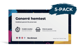 Schnelltest für Gonorrhö (5er-Pack)